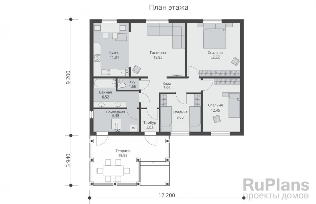 Проекты домов до 150 м2